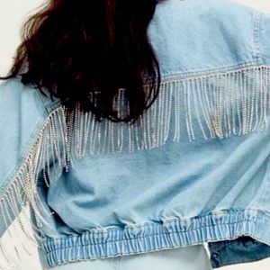 Free People Fringe Jacket